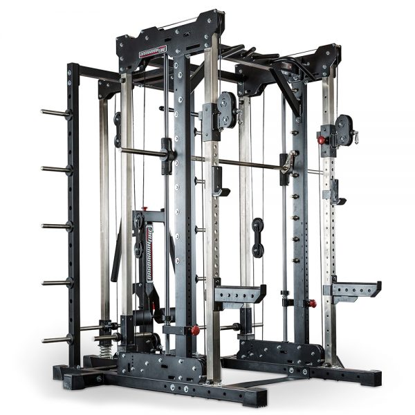 Barbarian smith cable rack + lat pulley
