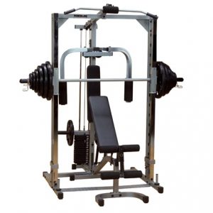 Powerline Smith Machine PSM144X met gewichtstapel + Lat Pulley