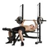 Bankdrukken met de Tunturi SM60 Smith Machine